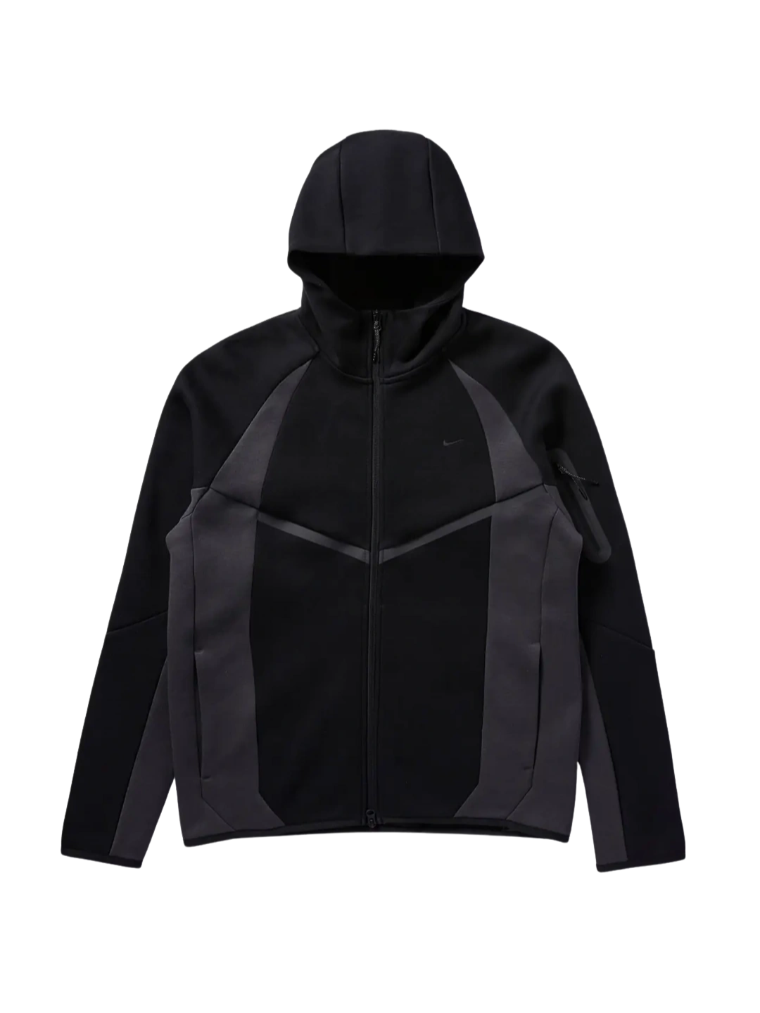 Nike Tech Fleece 2026 Premium Pro FZ Hoodie Black Anthracite