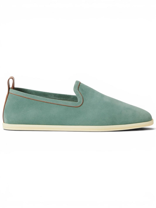 Loro Piana Mokassin Venice Walk Loafer Pine Cloud