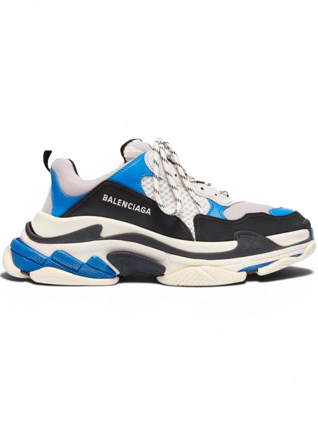 Balenciaga Triple S Black Blue