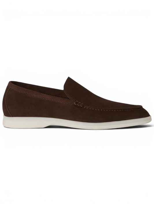 Loro Piana Mokassin Summer Walk Chocolate