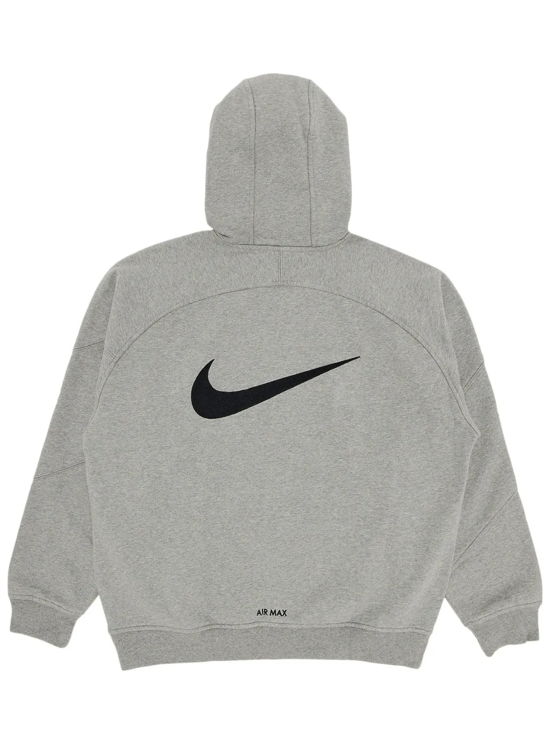 Supreme Nike Zip Up Hooded Sweatshirt Heather Gray
