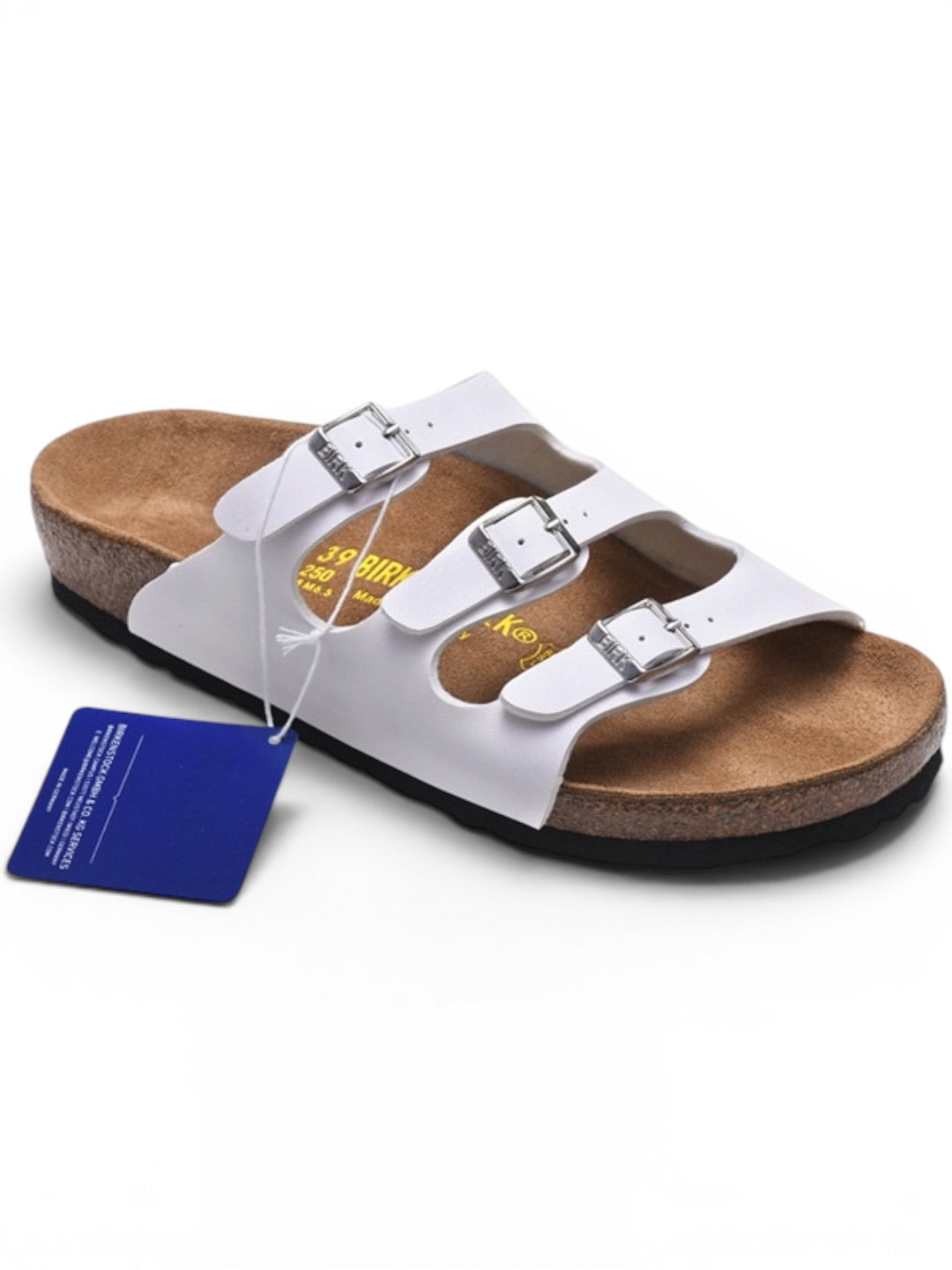 Birkenstock Florida Matte White Black
