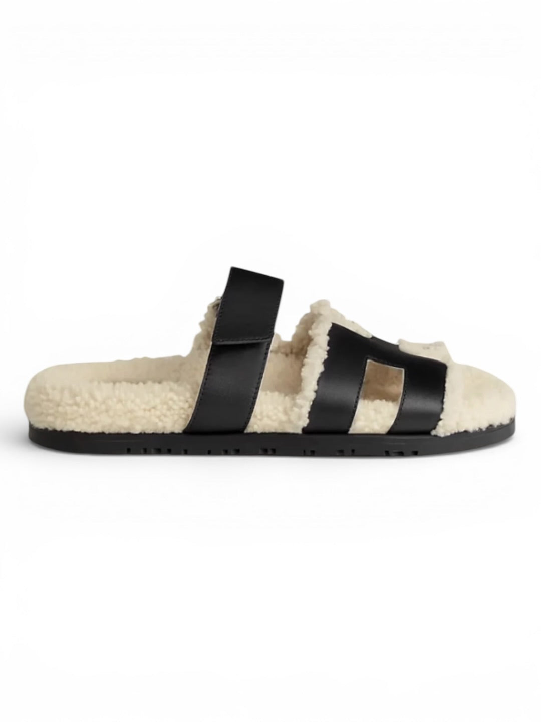 Hermes Chypre Sandal Black