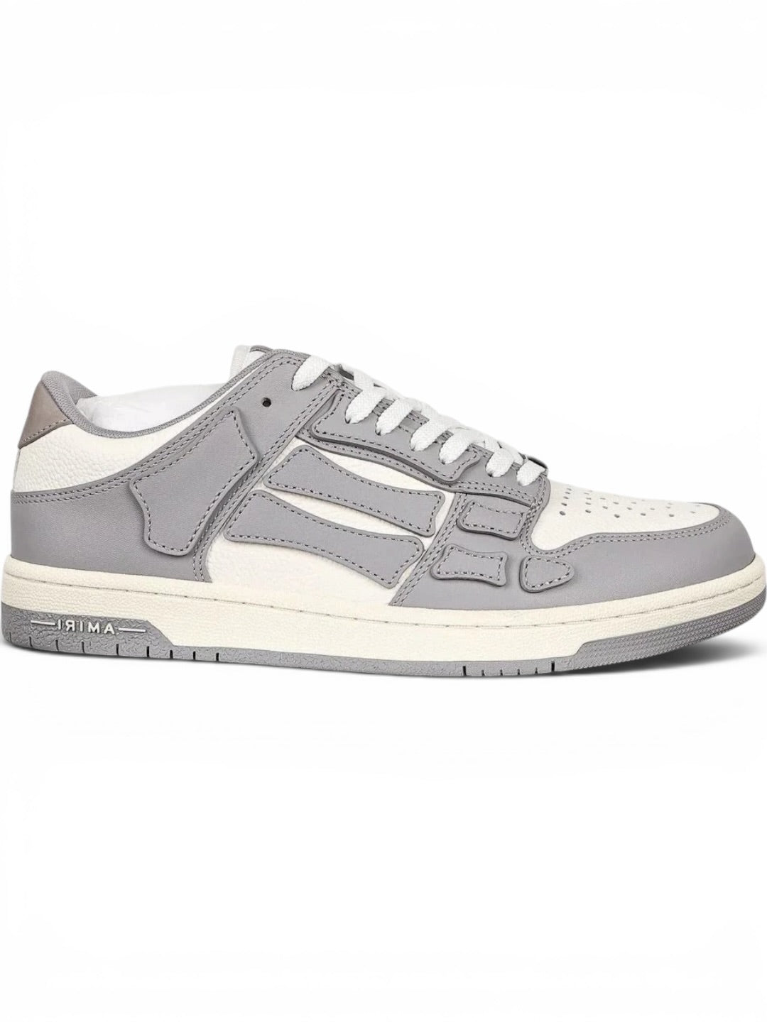 Amiri Skel Top Low Grey White