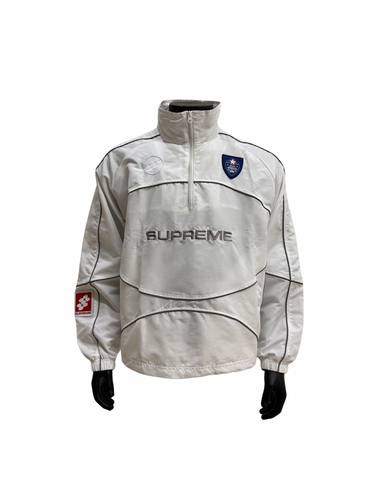 Supreme Reflective Piping Pullover White