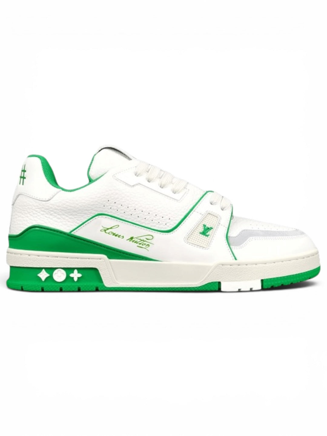 Louis Vuitton Sneaker #54 Signature White Green