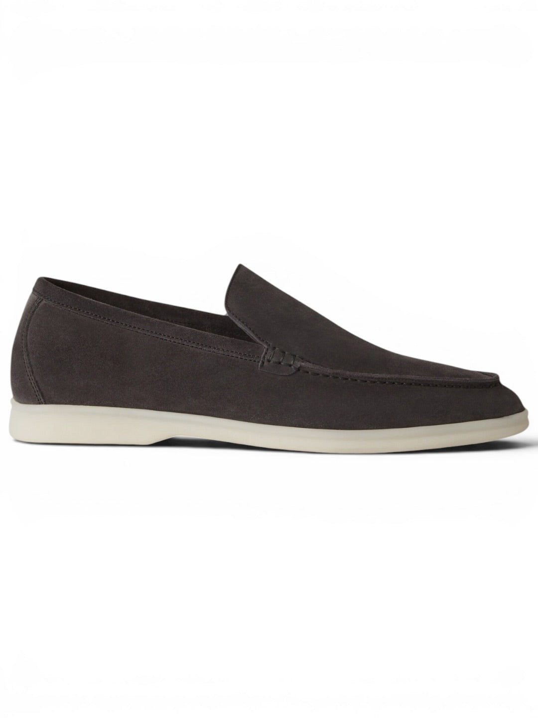 Loro Piana Mokassin Summer Walk Caviar