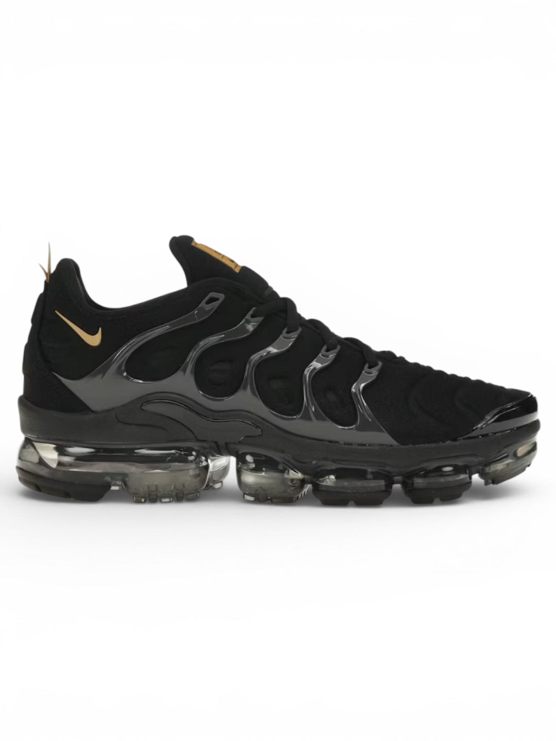 Nike Air VaporMax Plus Black Gold Metallic Anthracite