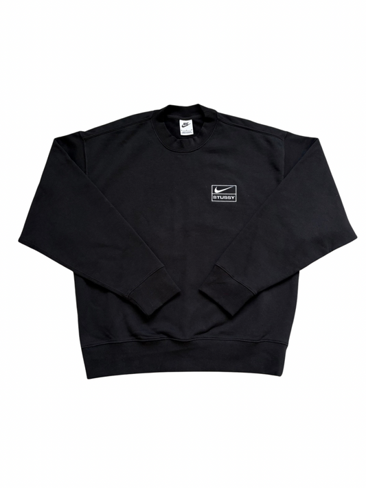 Nike x Stussy Crewneck Sweater Black