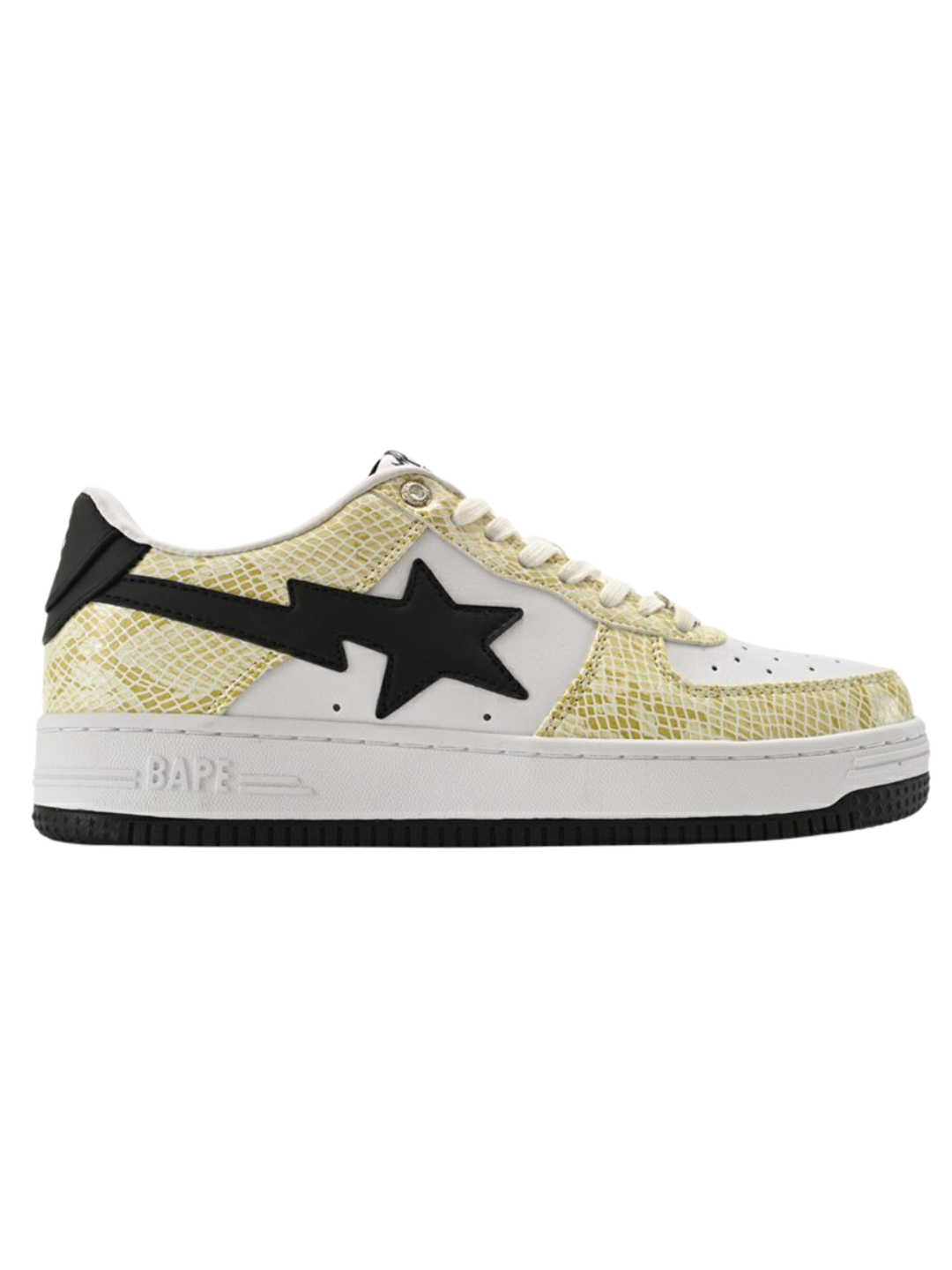 A Bathing Ape BAPE Sta Low Snakeskin Pack Beige