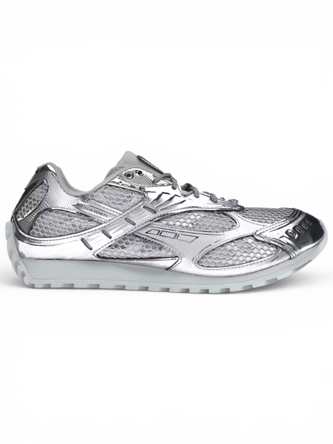 Bottega Veneta Orbit Mud White