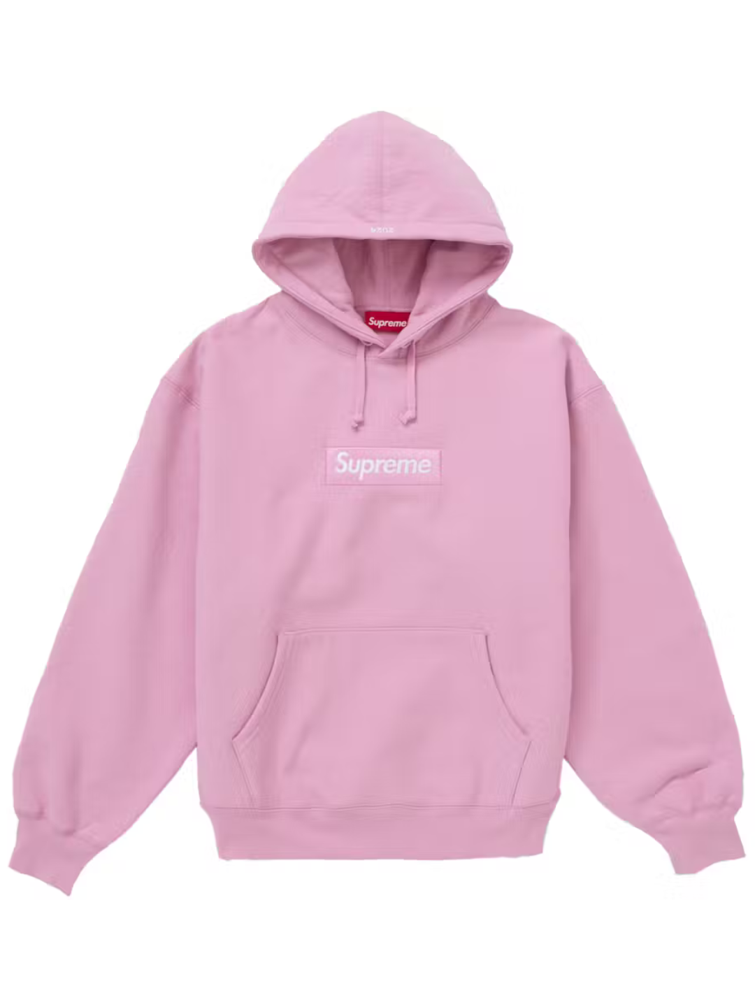 Supreme Box Logo Hooded Sweatshirt Pink