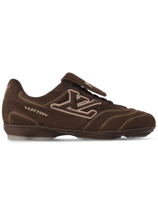 LV Footprint Soccer Sneaker Brown