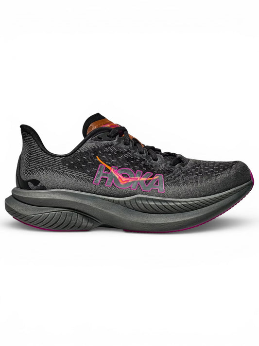 Hoka One One Mach 6 Black Fuchsia