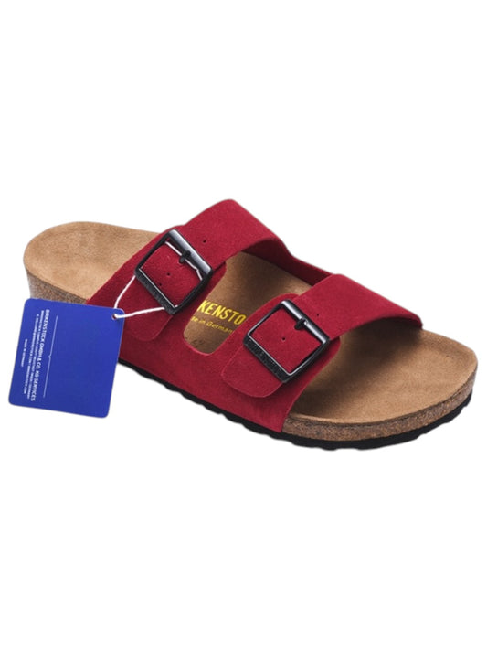 Birkenstock Arizona Suede Burgundy