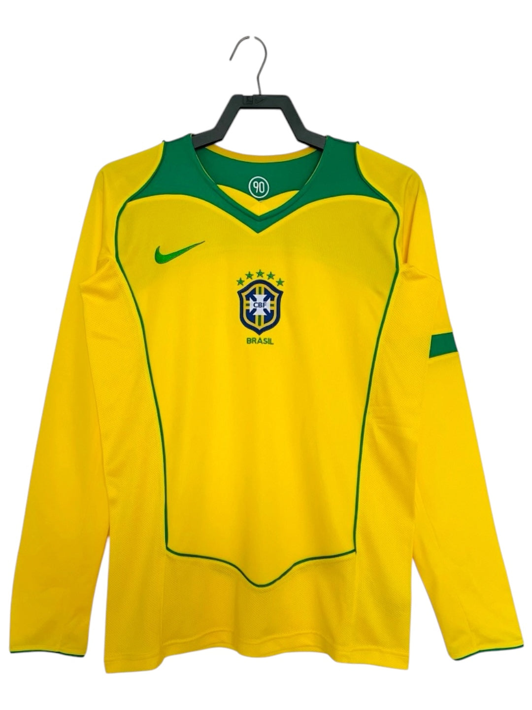 Brazil Long Sleeve Home Jersey 2024