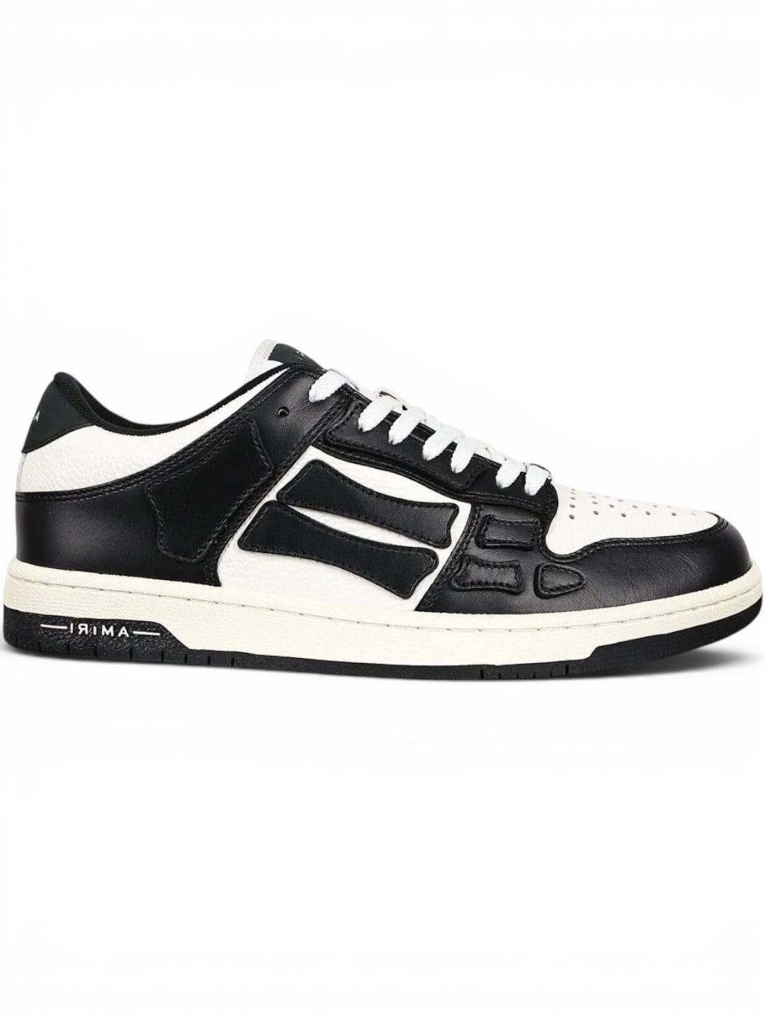 Amiri Skel Top Low Black White
