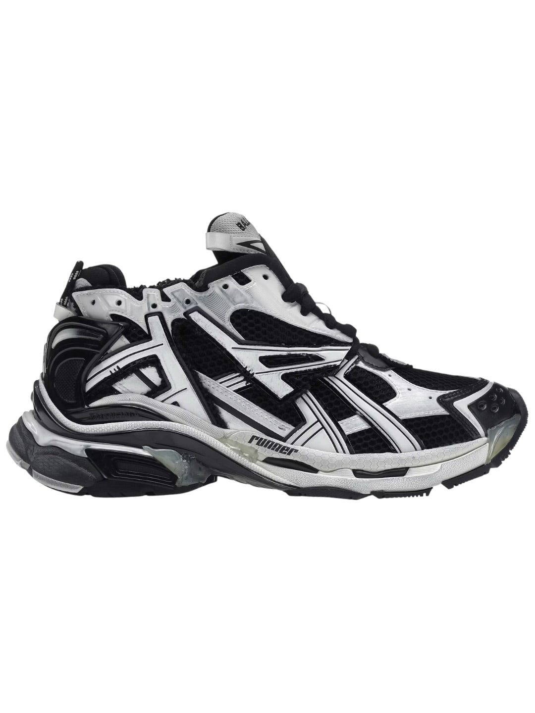 Balenciaga Runner White Black White