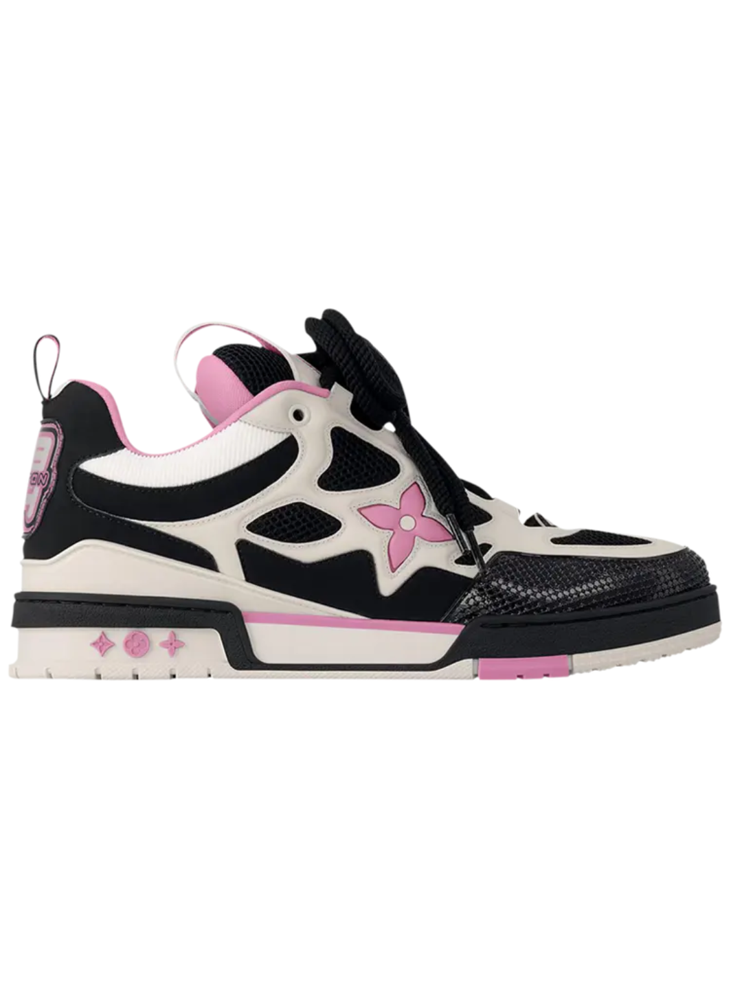 Louis Vuitton LV Skate Black Cream Pink