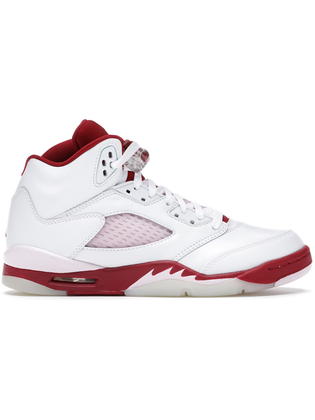 Jordan 5 Retro White Pink Red