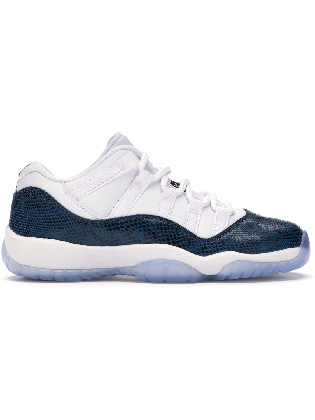 Jordan 11 Retro Low LE Navy Snakeskin