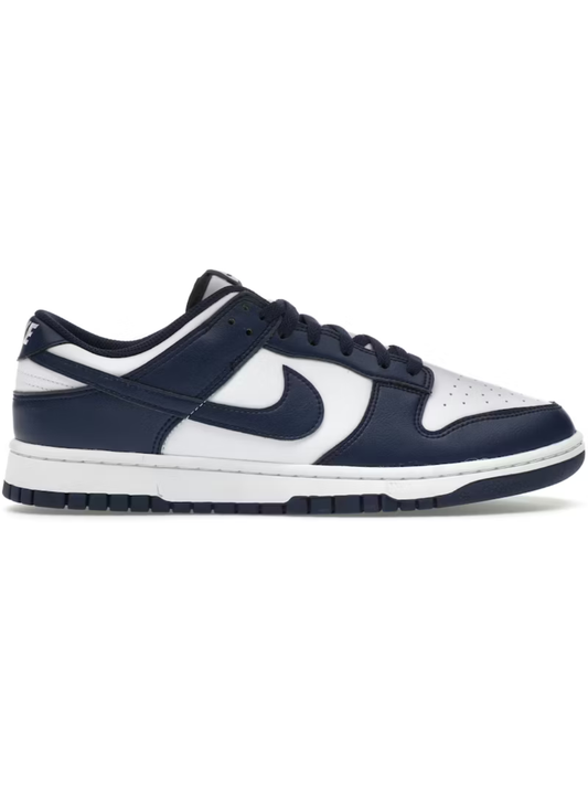 Nike Dunk Low White Midnight Navy