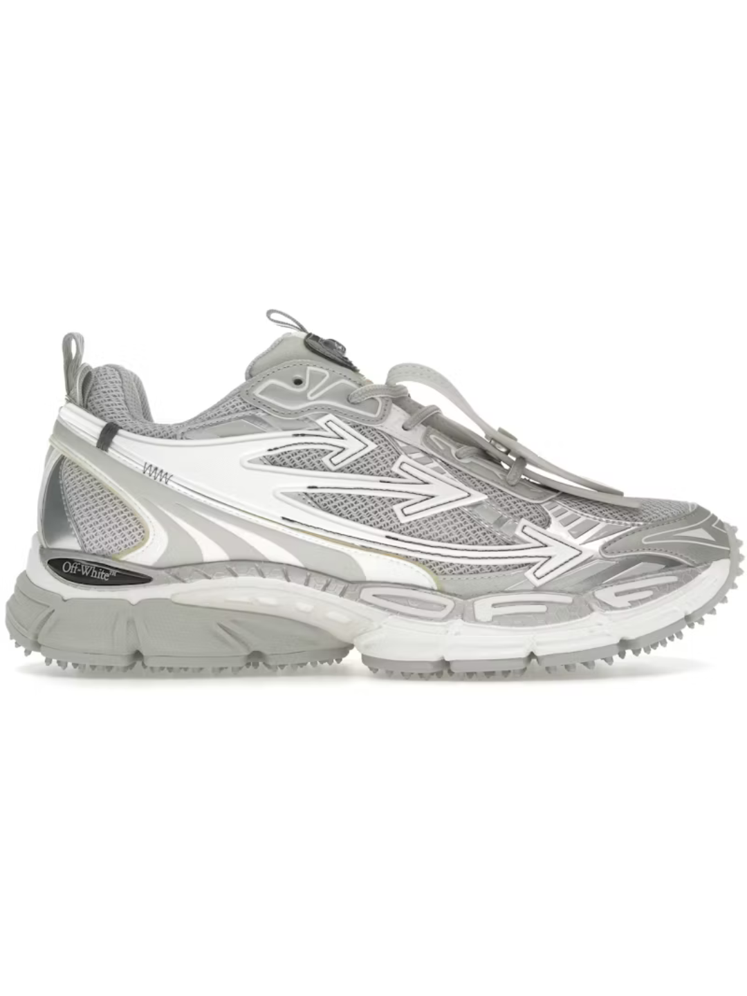 Off-White Be Right Back White Silver
