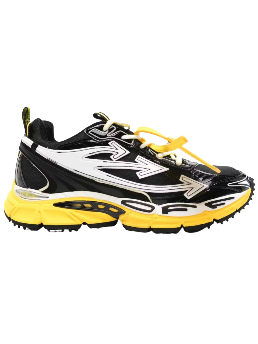 Off-White Be Right Back Black Yellow