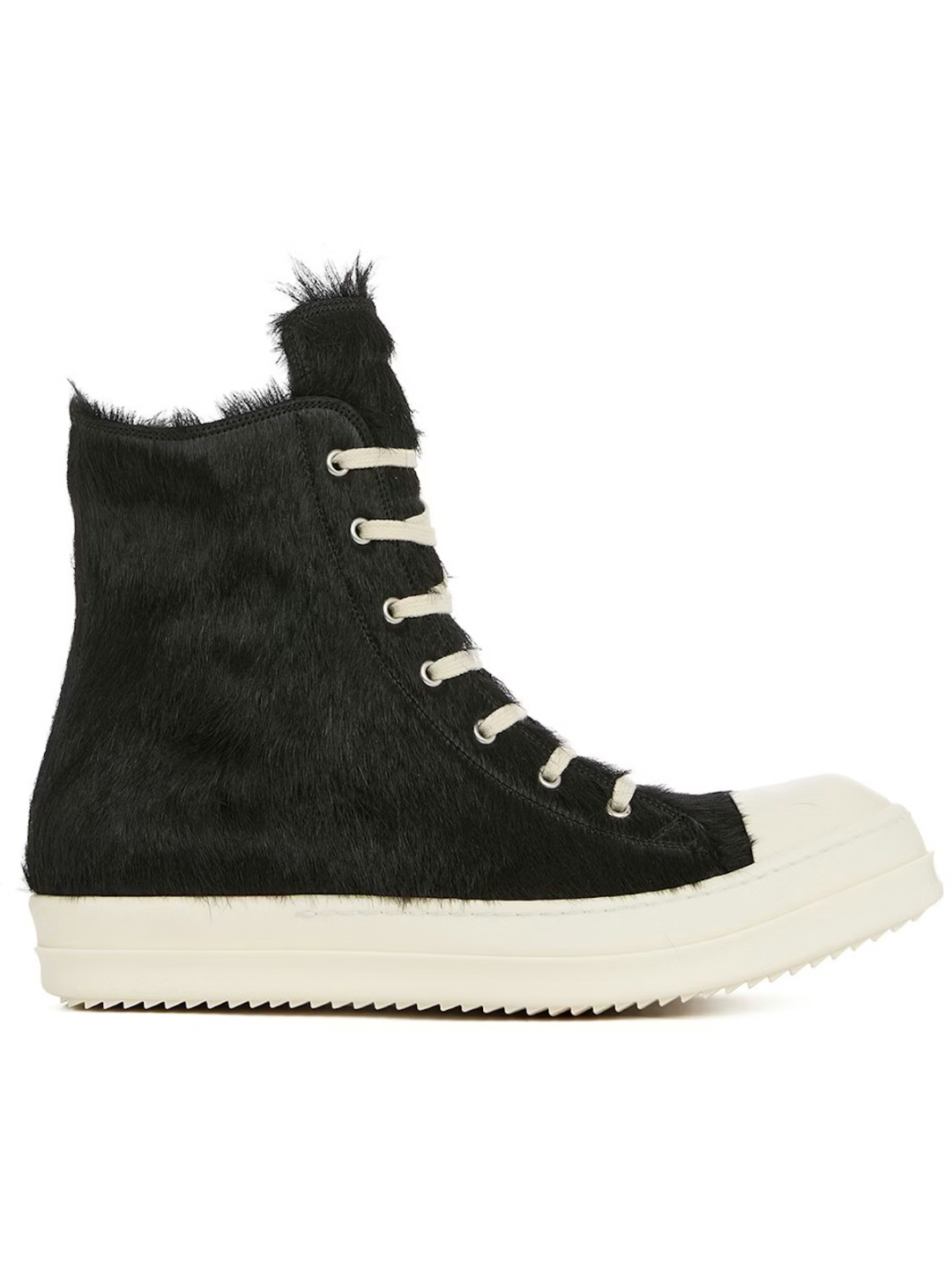 Rick Owens Strobe High
Pony Hair Black