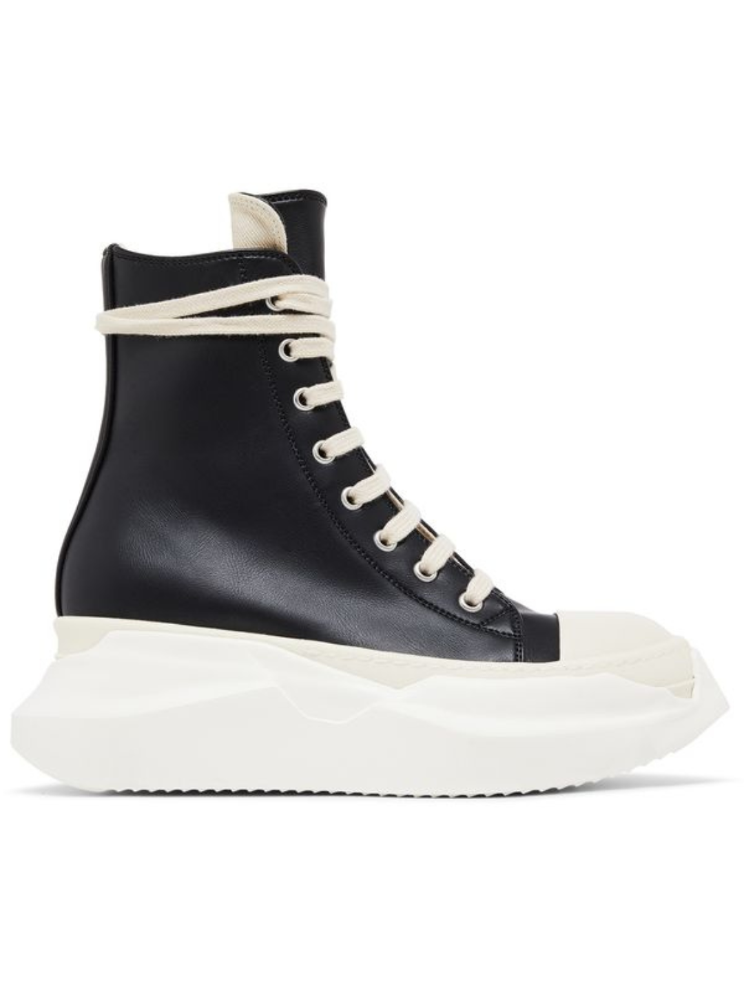 Rick Owens Wmns DRKSHDW Strobe Fabrics Abstract High Black Milk