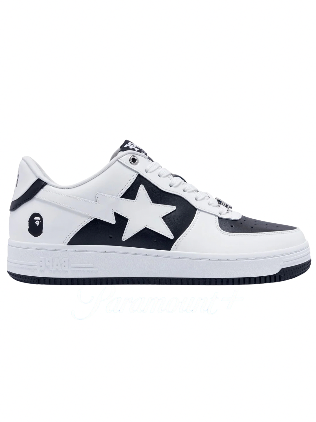 A Bathing Ape BAPE Sta Low #6 White Black