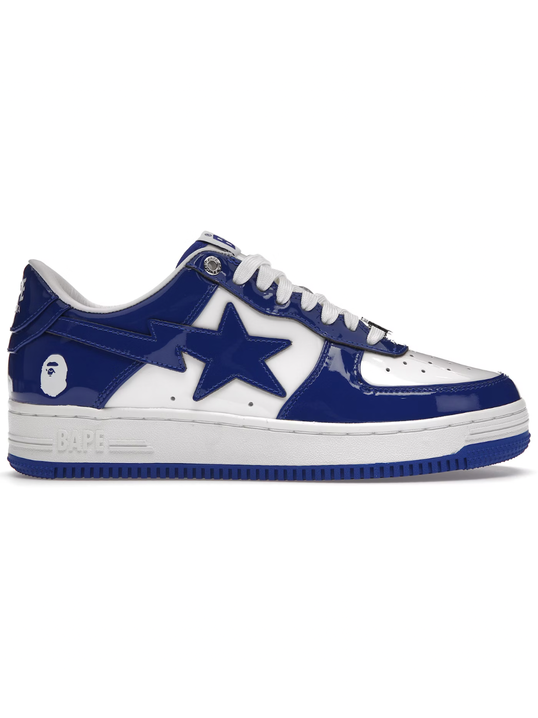 A Bathing Ape Bape Sta Low White Blue