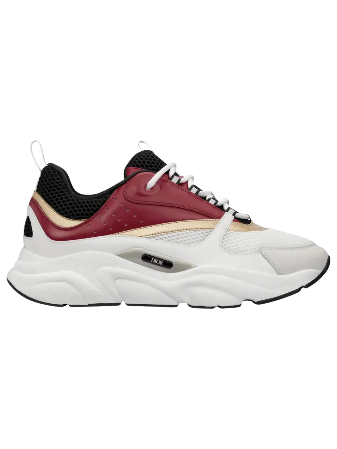 Dior B22 White Black Burgundy Gold