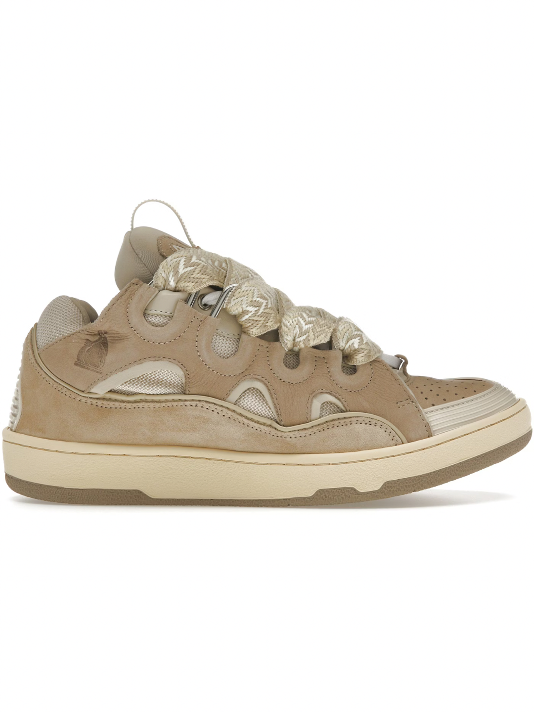 Lanvin Curb Sneaker Ecru