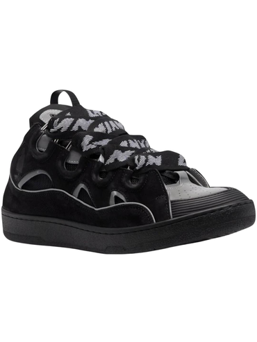 Lanvin Curb Sneaker Black Grey