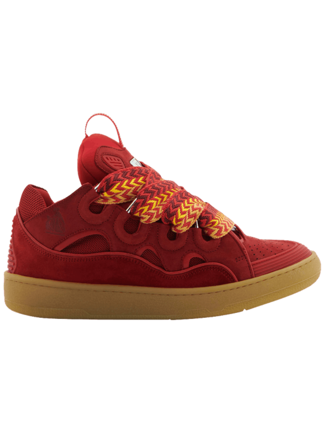 Lanvin Curb Sneaker Poppy Red Gum
