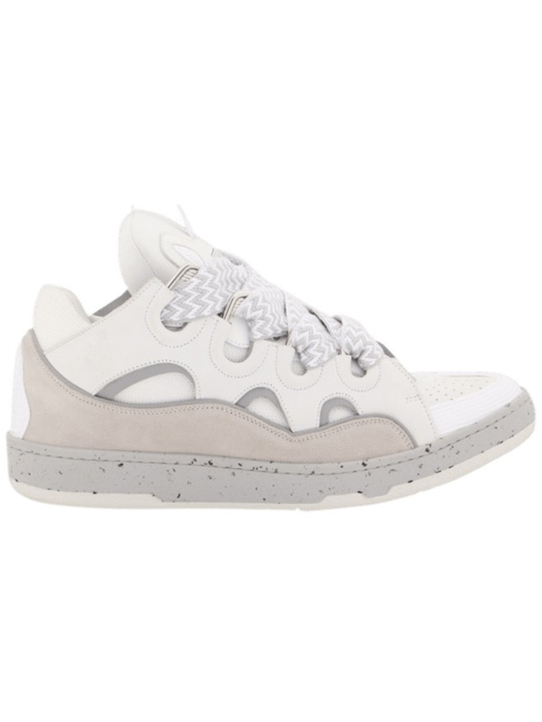 Lanvin Curb Sneaker Grey White