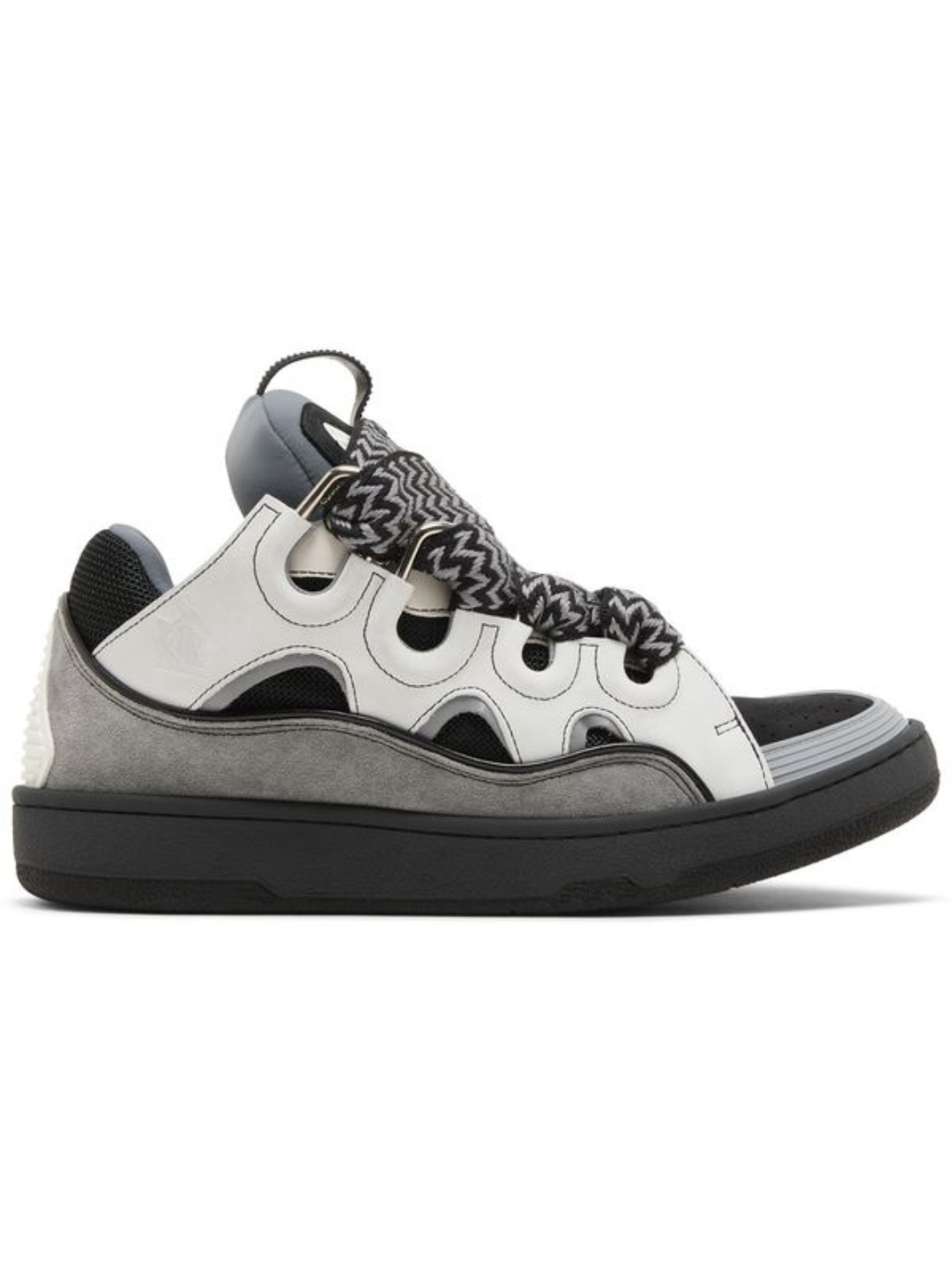 Lanvin Curb Sneaker White Anthracite