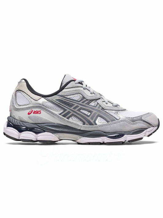 ASICS Gel-NYC White Steel Grey Red