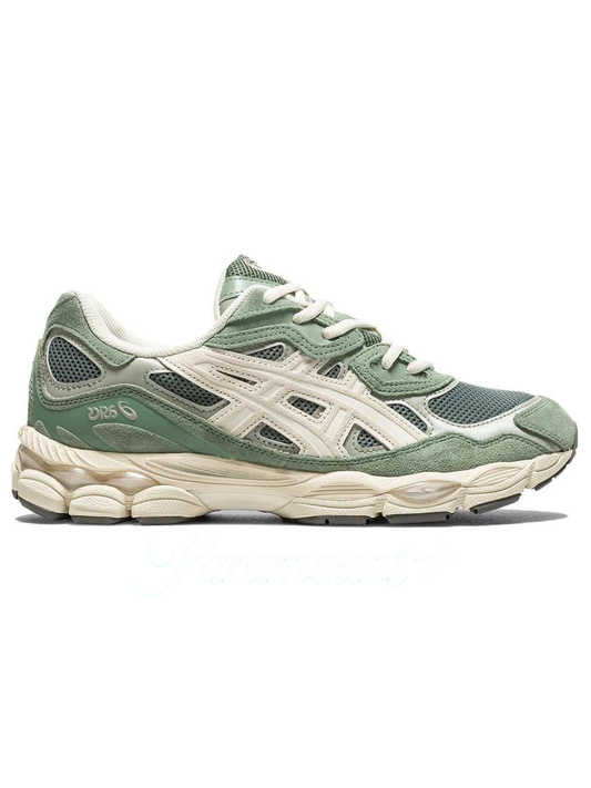 ASICS Gel-NYC Ivy Smoke Grey Khaki Forret Green White