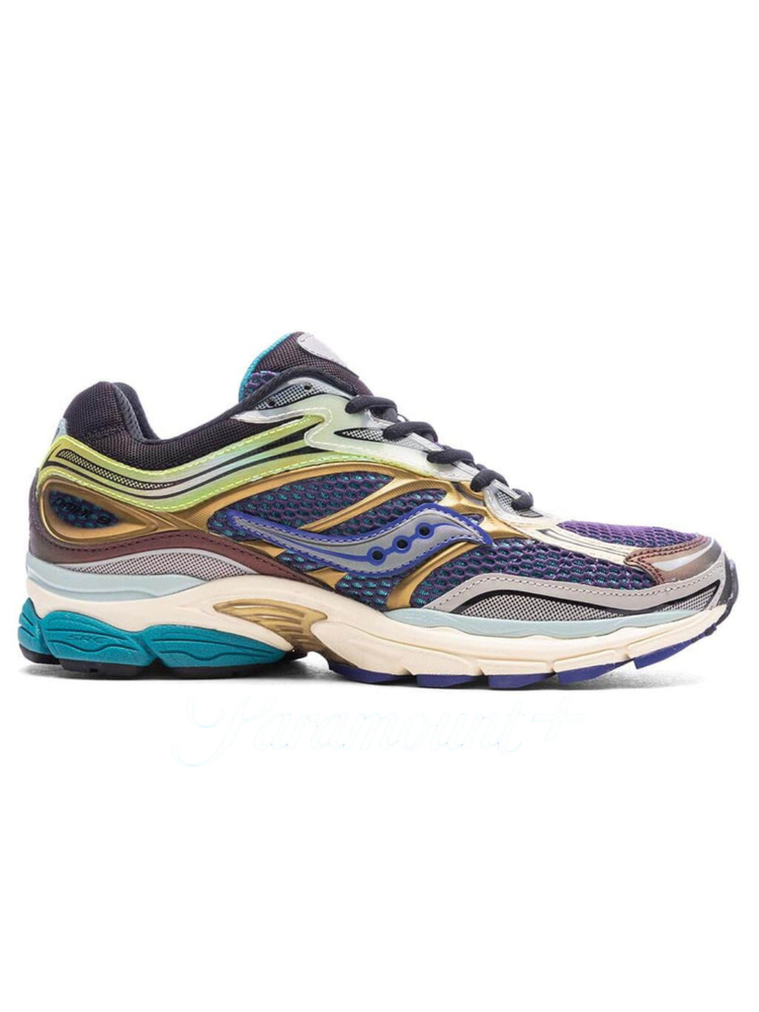 Saucony Progrid Omni 9 Crystal Cave Purple Yellow