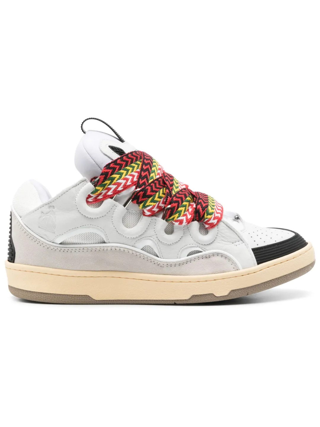 Lanvin Leather Curb White Ivory