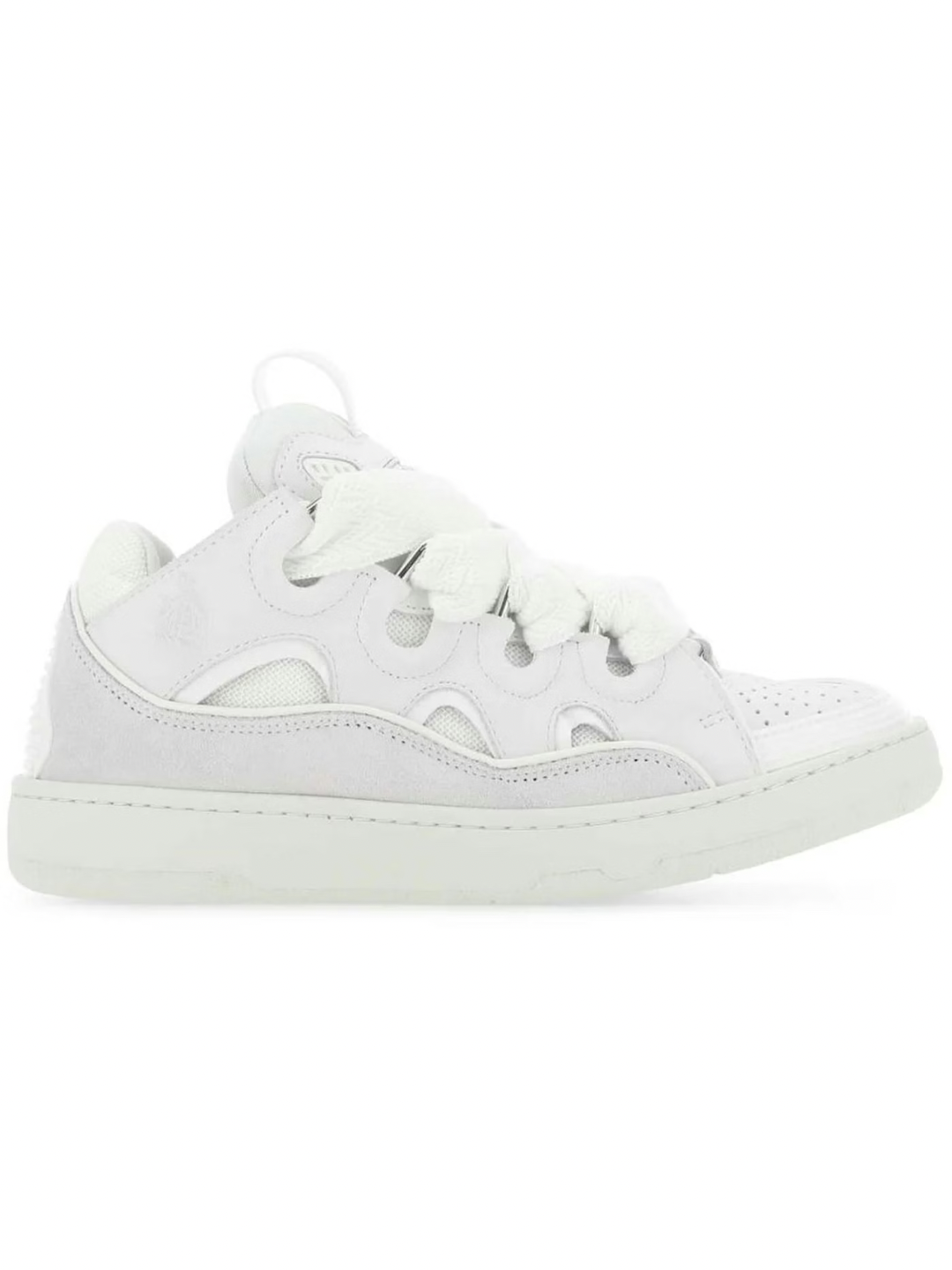 Lanvin Leather Curb White