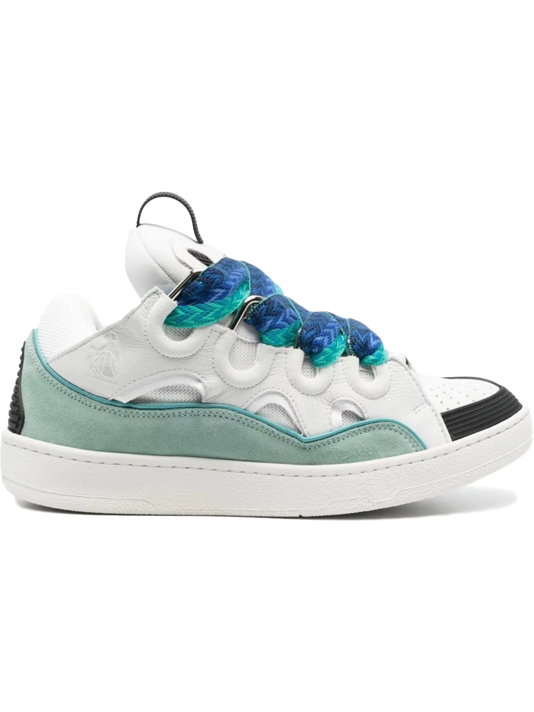Lanvin Leather Curb Blue White