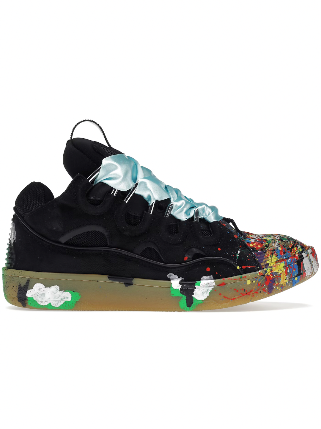 Lanvin Leather Curb Gallery Dept. Black Multi