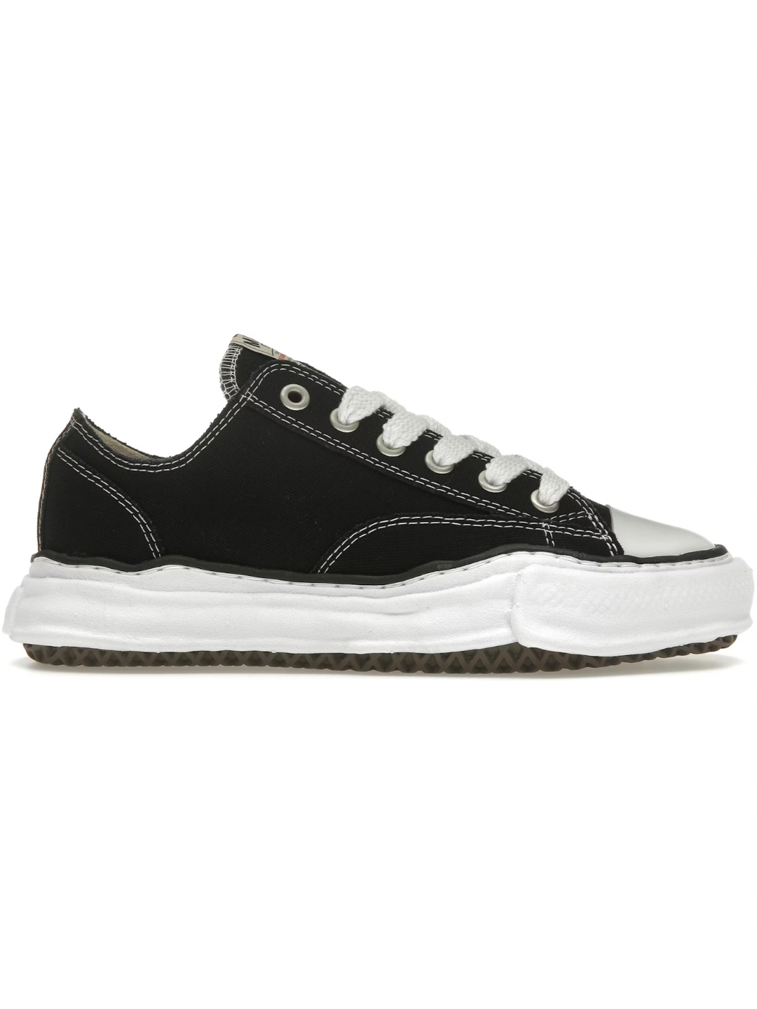 Maison Mihara Yasuhiro Peterson OG Sole Canvas Low Black