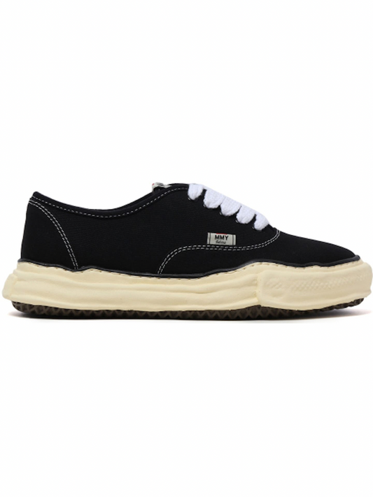 Maison Mihara Yasuhiro Baker Vintage OG Sole Canvas Low Black White