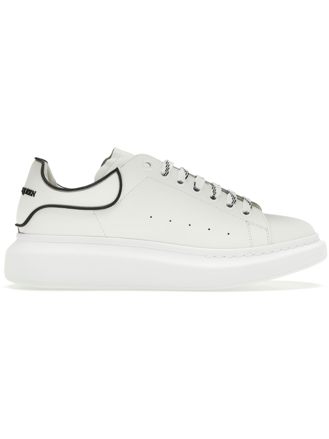 Alexander McQueen Oversized White Black Border