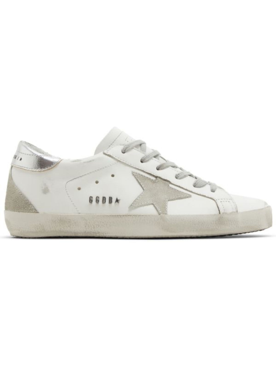 Golden Goose Wmns Superstar White Ice Silver