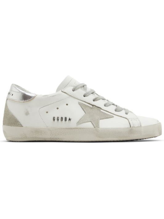 Golden Goose Wmns Superstar White Ice Silver